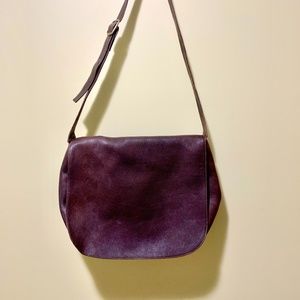 Vintage leather bags women Brown shoulder messenger bag